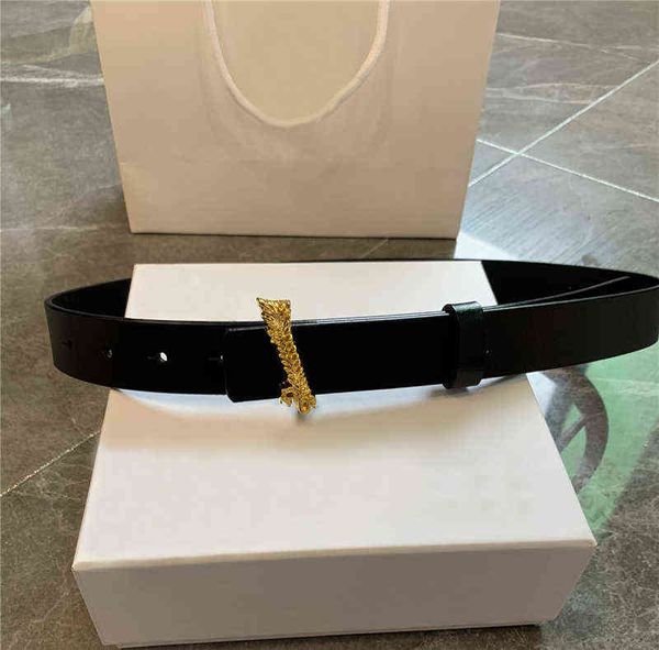 

bai cheng womens luxury designer belt for lady fashion leather letter gold buckle belt womens waistband girdle ladies cintura ceintures, Black;brown