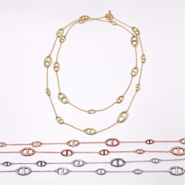 

long sweater necklace ring bracelet set jewelry gift for women wedding jewelry gift drop 234d, Silver