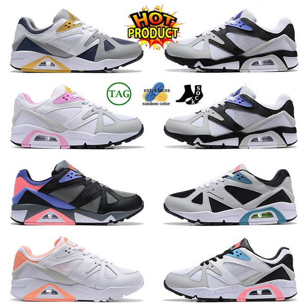 

2022 structure triax 91 running shoes fashion white teal black pink purple grey fog lapis dark citron neo teal coral womens mens sneakers tr, White;red
