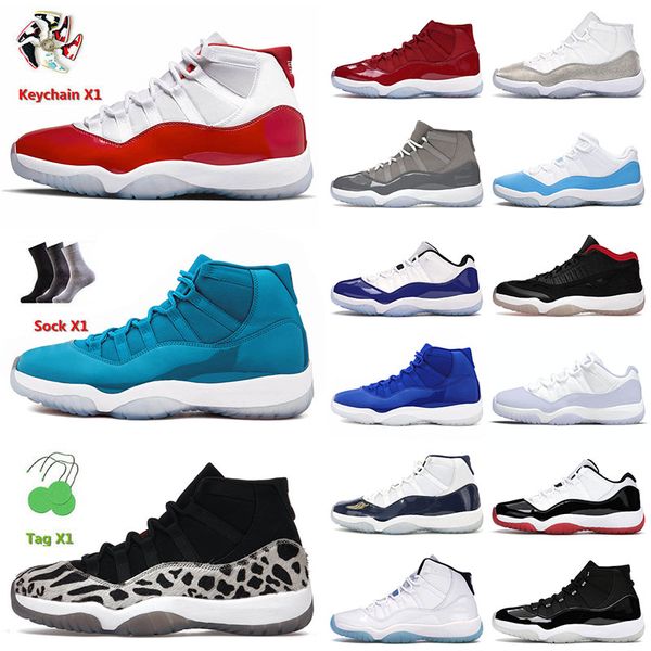 

11s 11 xi basketball shoes og jumpman cherry animal instinct 25th anniversary unc varsity red win like for men women trainers sneakers size