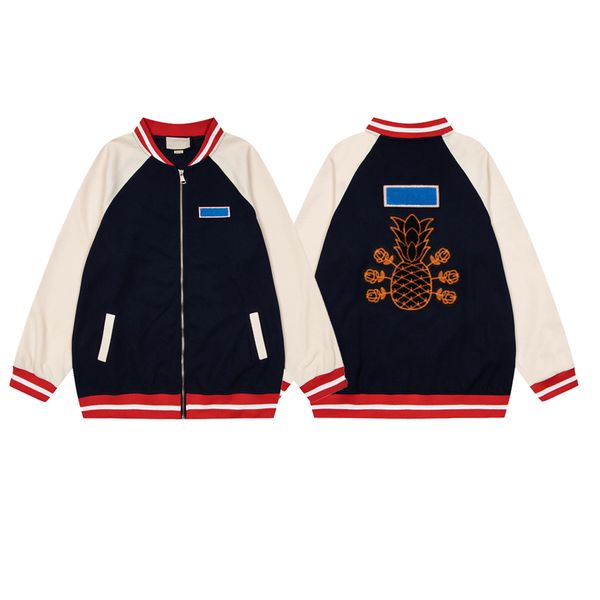 

designer men's jacket street tide spring and autumn fashion luxury classic color letters a variety of style brand, Black;brown