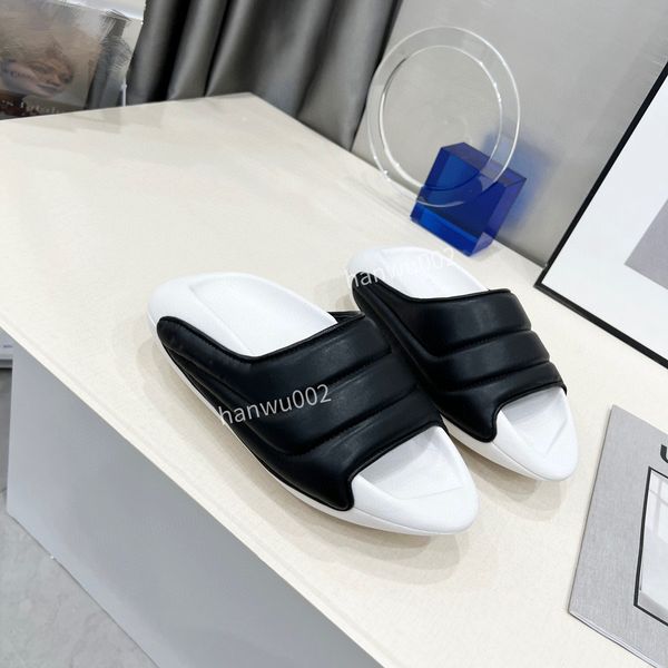 

2022 luxurys designers shoes latest fashion ladies outdoor casual slippers women outdoor luxury brand vacation beach sandals size35-45, Black