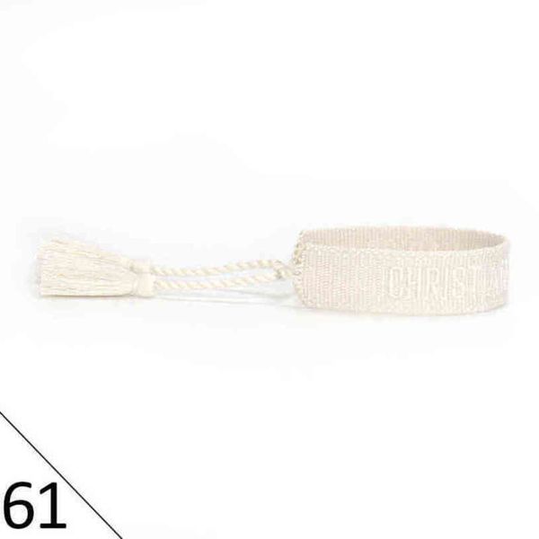 

designers woven friendship bracelets luxury brand adjustable for womens mens vintage braided bracelet fashion embroidery tassel bangles jewe, Golden;silver