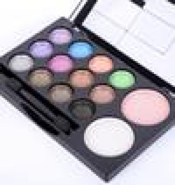 

wholewaterproof glitter smoky eye shadow blush makeup palette powder set 14