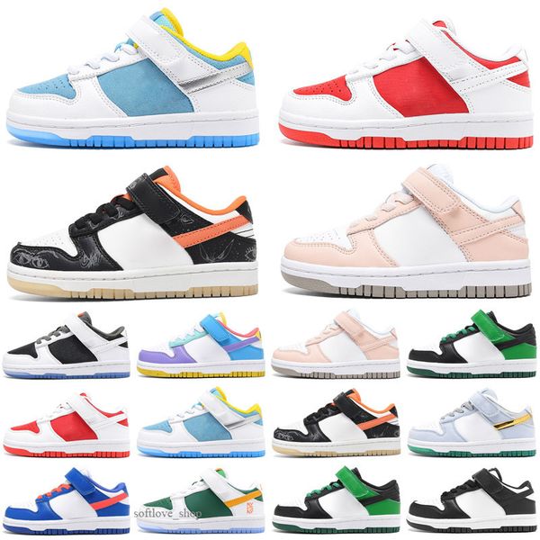 

toddlers kid skateboarding shoes sbs dunkiys low little children pink foam chocolate milk undefeated sp canteen
