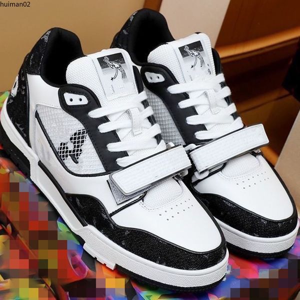 

new arrival 1v luxury sumptuous designer shoes spring and summer men's sports yellow massage embossing calfskin production increase siz, Black