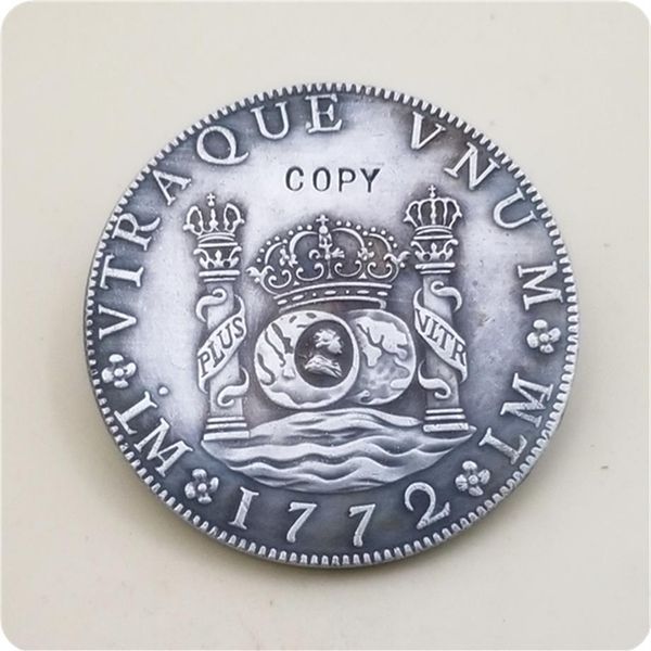 

1772 mexico 8 reales - carlos iii copy coin302g