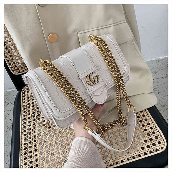 

60% off online clearance ins net red envelope women's korean version new foreign style embossed versatile chain small square bag single