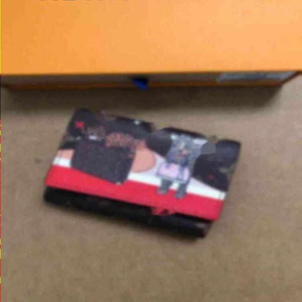 

louiseity 1 viutonity luxury clutches bags bag orange capacity short wallet women although small exquite fold used same handbag the hol kwqa, Red;black