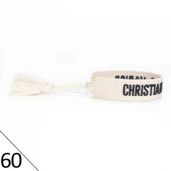

designers woven friendship bracelets luxury brand adjustable for womens mens vintage braided bracelet fashion embroidery tassel bangles jewe, Golden;silver
