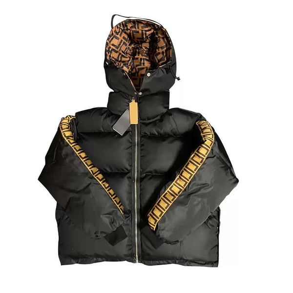 

mens jacket parka men women classic casual down coats outdoor feather winter doudoune homme coat outerwear detachable hat windproof, Black;brown