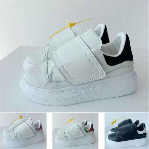 

designer low casual trainer children boy girl kids youth skate sneaker fashion sport running shoes size26-35312w, Black;red