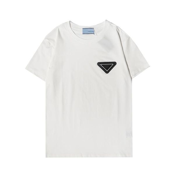 

tees t shirts mens t-shirts womens short sleeves fashion tee pure cotton shirts leisure classic pattern asian size s-xxl ygnn, White;black