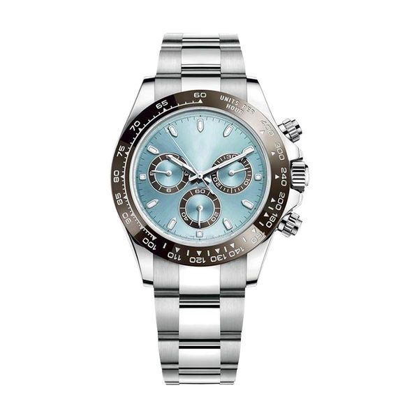

for mens full stainless steelr automatic mechanical sapphire solid clasp designer watches waterproof luxury watch fashion watch aaa, Slivery;brown