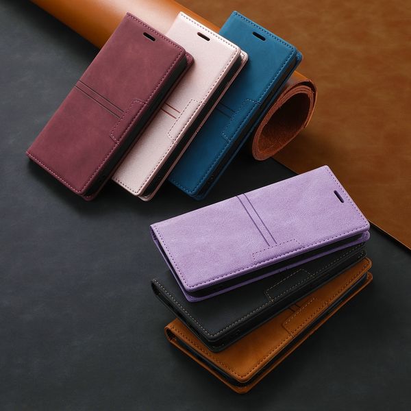 

flip wallet skin feel pu leather cases for iphone 14 13 pro max 13 mini 12 11 x xr xs 8 plus 7 plus 6 6s