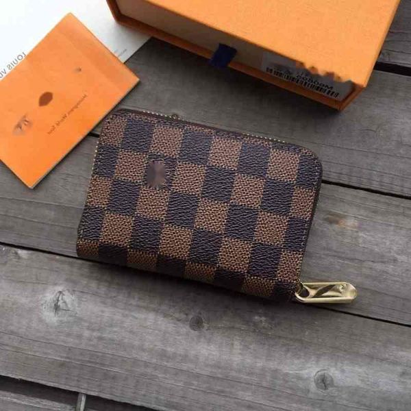 

louiseity 1 viutonity luxury presbyopia handbag compact zipper wallet holder amd bags coin women purse men the bag is exquisite and bra nlot, Red;black