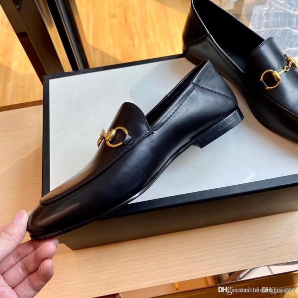 

4a 4 style business luxury men's dress shoes fashion elegant formal wedding shoes designer men slip on office oxford shoe for man black