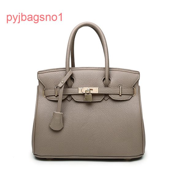 

authentic herme bags and handbags outlet 2022 new women's litchi pattern shoulder bag fashion diagonal hand red bride's