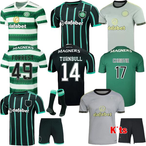

22 23 celtic soccer jerseys abada jota 2022 2023 turnbull home away 3rd kyogo rogic mcgregor giakoumakis football shirt forrest ralston mens, Black;yellow