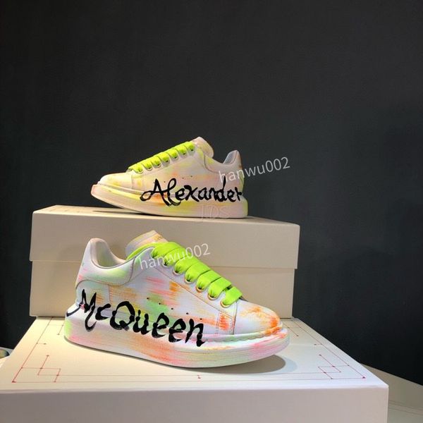 

designer sneaker men women reflective casual shoes genuine leather sneakers party velvet calfskin mixed fiber shoe size34-46, Black