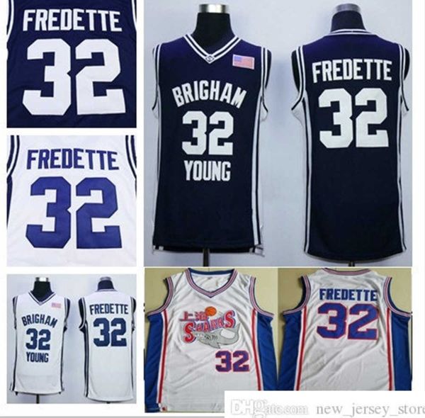 

stitched ncaa cougars brigham 32 young jerseys college basketball navy white jimmer #32 fredette jerseyshirts university, Black