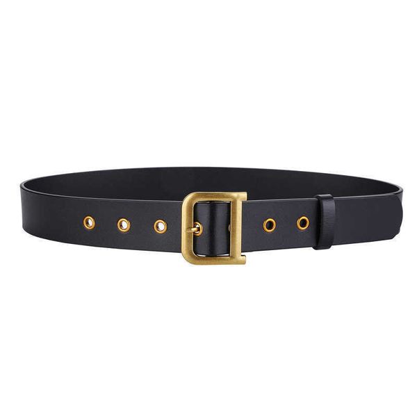 

fashion designer belt women cowhide belts decorative suit coat waist seal girdle with jeans dress closing men lady retro waistband, Black;brown