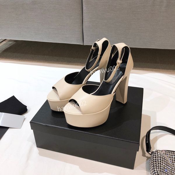 

high-heeled pumps dress shoes wedding sandal luxury summer designer party slipper womens sandals, Black