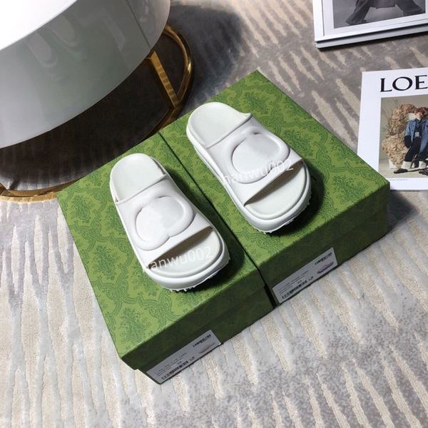 

classics woman shoes slipper leather flat sandals fashion designers slides slide rubber ladies sandal women slippers sandals, Black