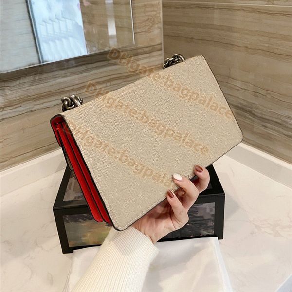 

diagonal shoulder bag 2023 luxurys designers bags retro chains leather handbags girl fashionprinted women totes classic crossbody clutch pur