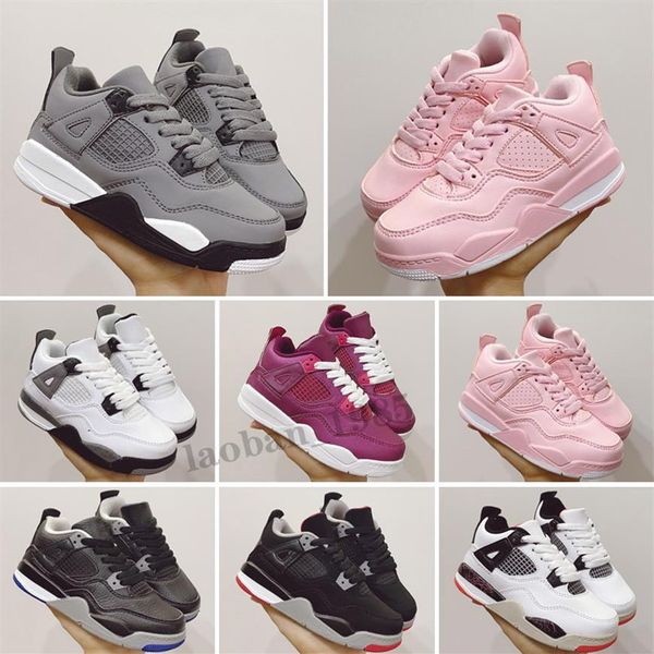 

jointly signed high og 1s kids basketball shoes 4 infant boy girl sneaker toddlers fashion baby trainers children229q, Black