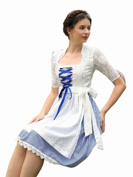 

gingham and floral print lace up front eyelet embroidery belted dress without lace e2bw#, Black;gray