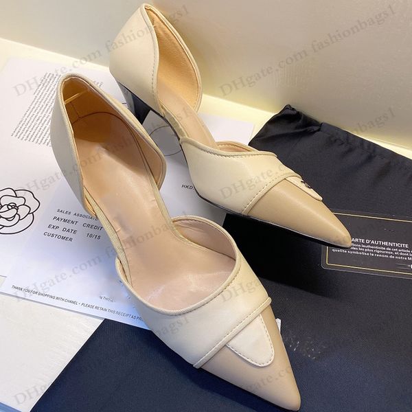 

designer women brown print dress shoes classic fashion leather panel high heels outdoor sandals, Black