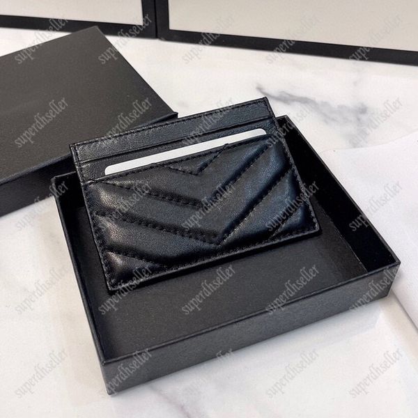 

women wallet clutch bag leather card holder designer bags mini purse classic purses business handbags key ring credit cardholder black walle