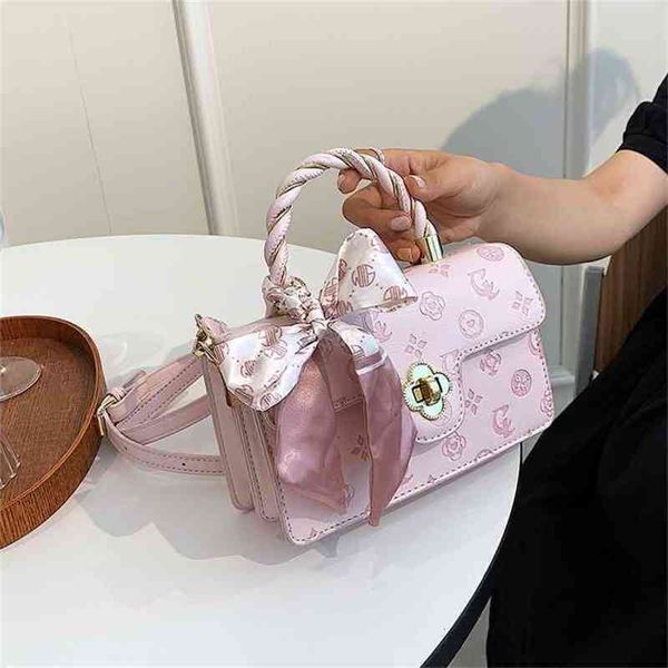 

65% off factory clearance super low summer embossed pink one shoulder square versatile portable small bag