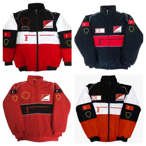 

f1 formula one racing jacket 2022 new embroidered logo racing suit