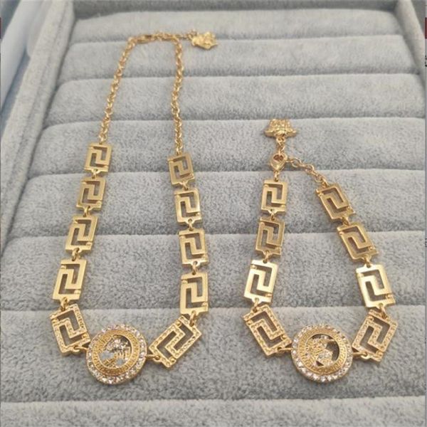 

new fashion diamond ring bracelet female european and american maze chain necklace female205u, Silver