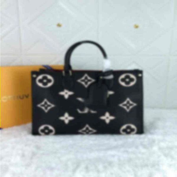 

louiseity 1 viutonity luxury brand m45494 fashionable bags 34x tote bag handbag size temperament capacity elegant birthday high gift wo ncph, Red;black