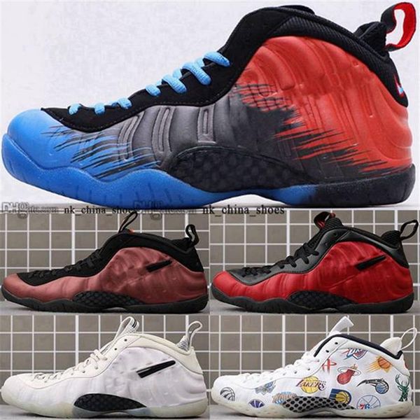 

women tenis eur shoes trainers 12 47 high 38 46 basketball size us men penny hardaway foams sneakers 13 foampositeing children287i, Black;red