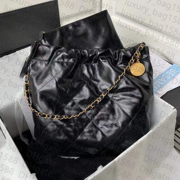 

10a designer women bag tote 22 bag garbage bag vintage pleated sheepskin imported diamond pattern large capacity 2022 luxury simple handbag