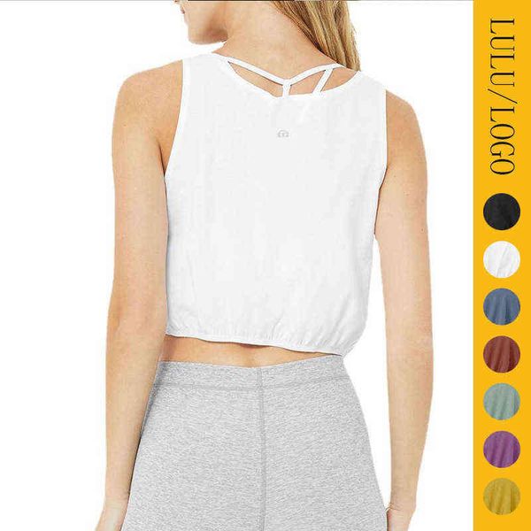 

female yoga tank running training outdoor quick back sleeveless