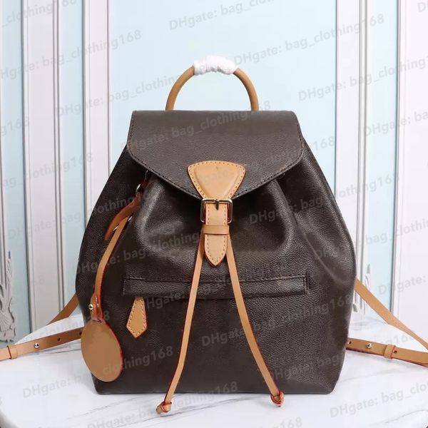 

montsouris backpack designer bag luxurious handbag womens flower leather drawstring travel bags designer backpacks m45501 m45205 purse desig