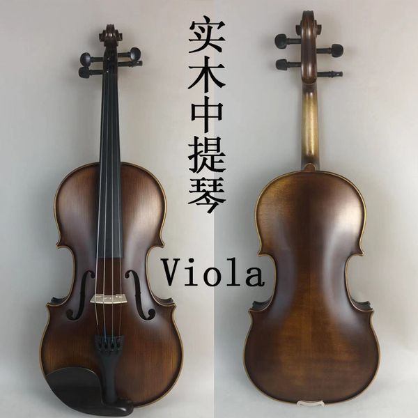 

viola all solid wood ebony matte stringed instrument