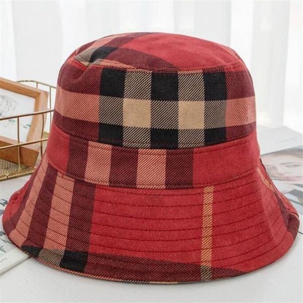 

5color bucket hat wide brim hats suede fabric fashion stripe brand designer women nylon autumn spring foldable fisherman sun cap t258z, Blue;gray