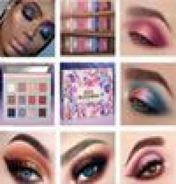 

makeup nabla soul blooming 12colors eyeshadow palette shimmer matte