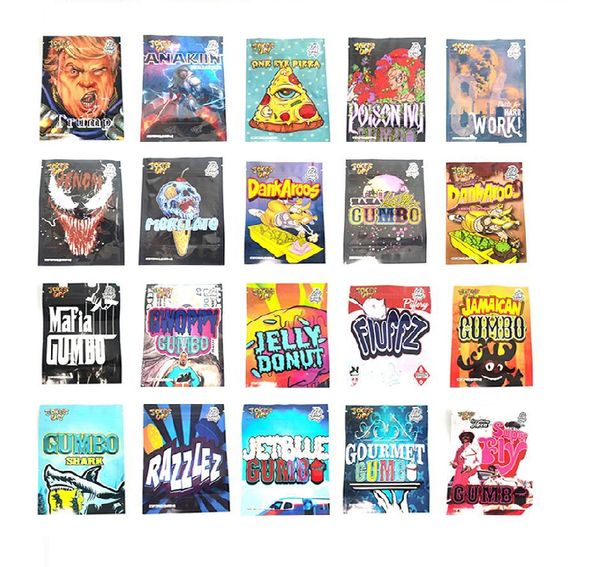 

joke's up runtz house danger pressure bags mambaz mylar bag balla 85mm x 125mm smell proof bags 420 packaging