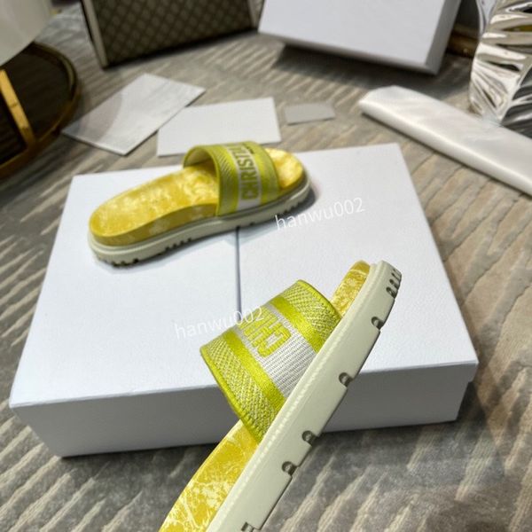 

fashion women slippers leather slide sandals womans shoes designer slides sandal indoor outdoor slipper summer beach scuffs size35-40, Black