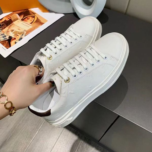 

time out sneakers women shoes genuine leather woman casual shoe size 35-41 model hyjj0000002, Black