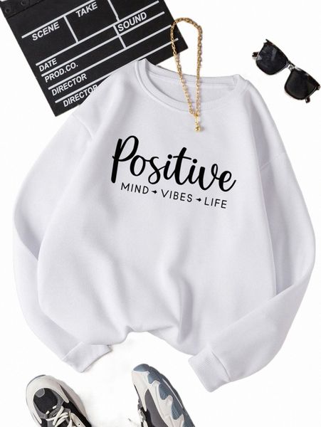 

letter graphic thermal lined sweatshirt o5q5#, Black