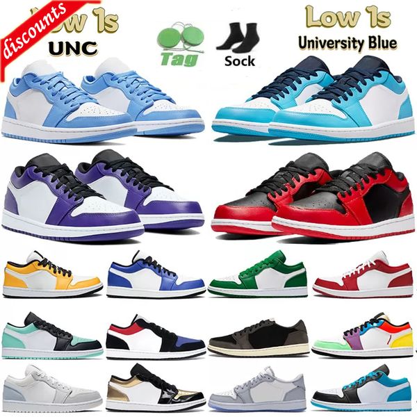 

jumpman 1s low basketball shoes running shoe white camo reverse dark mocha fragment unc wolf grey black bred toe orange obsidian mens womens
