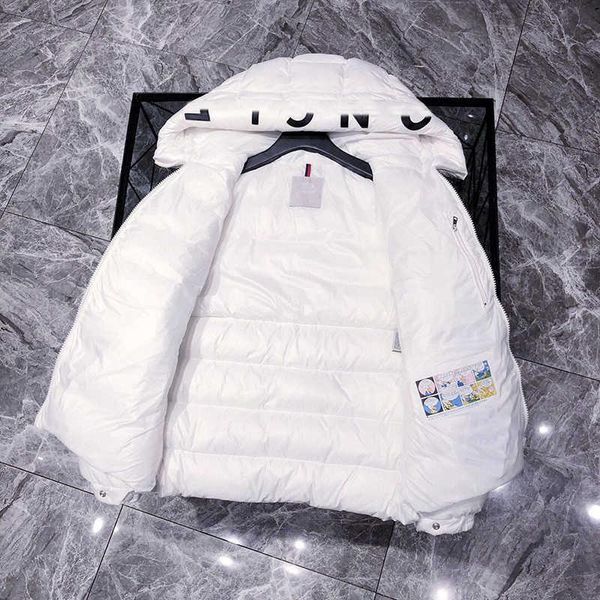 

2022designer mens winter salzman down jackets parkas light windbreaker hoodie monler black white puffer outerwear man italy italian luxury